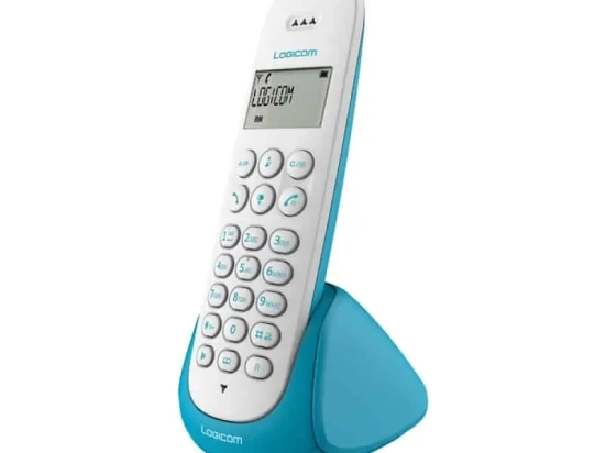 Téléphone fixe sans fil Logicom ILOA_150_TURQUOISE