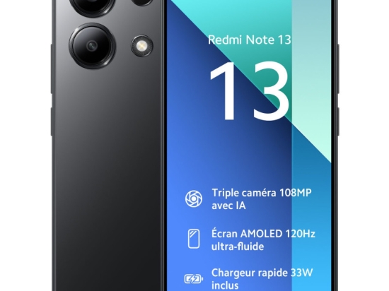 SMARTPHONE XIAOMI REDMI NOTE 13" 8/256" BLACK