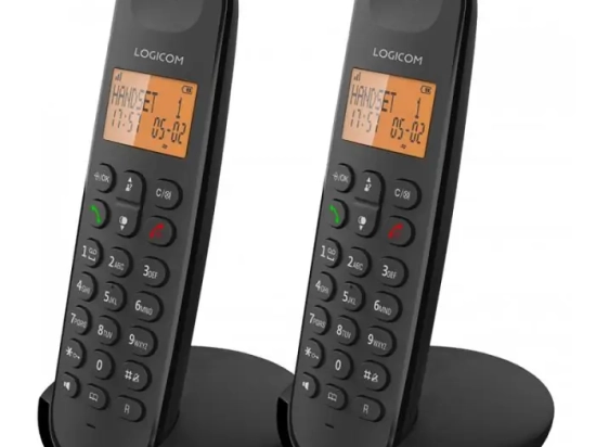 Téléphone fixe sans fil Logicom ILOA_250_BLACK    