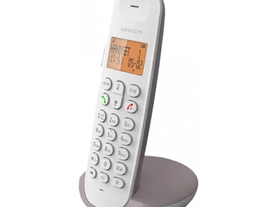 Téléphone fixe sans fil Logicom ILOA_150_TAUPE    