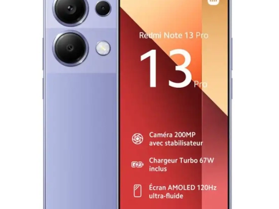 SMARTPHONE XIAOMI REDMI NOTE 13 PRO " 12/512" PURP