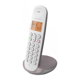 Téléphone fixe sans fil Logicom ILOA_150_TAUPE    